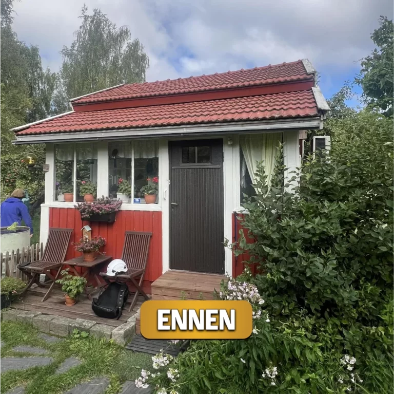 Kattoremontti Tampere - Siirtolapuutarhamökin kattoremontti - Kuva 2